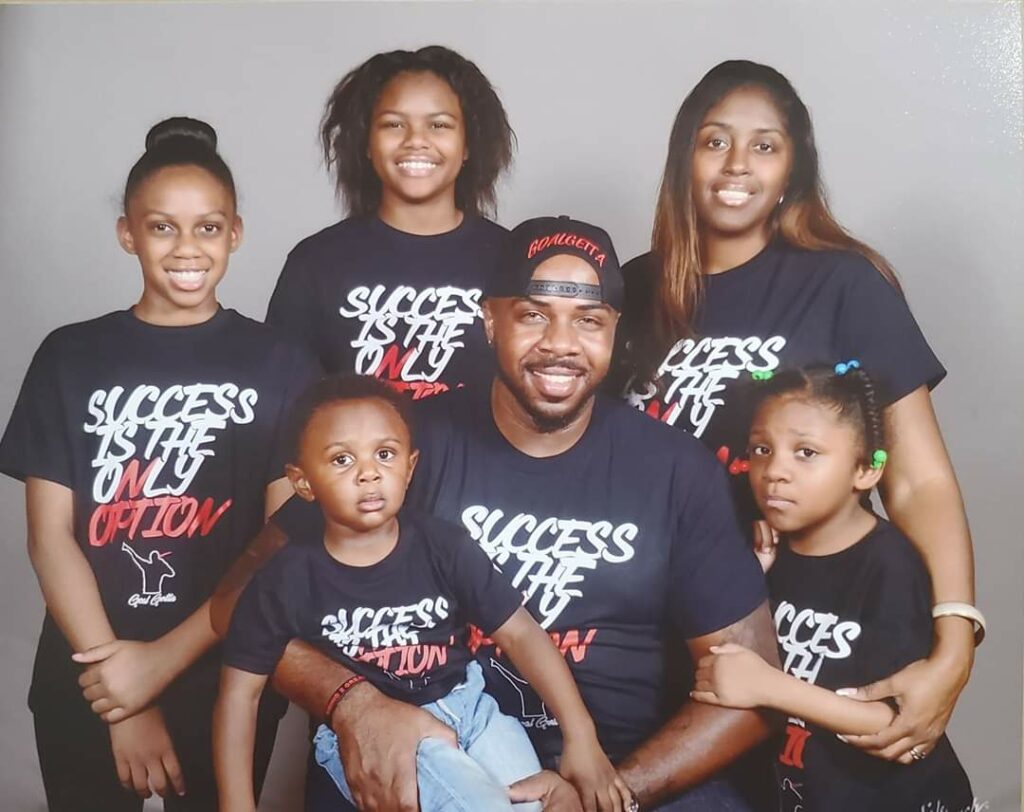 family of motivational speaker J Black